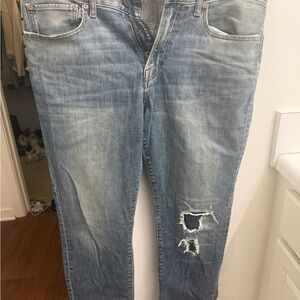 Lucky Brand Men's Light Blue Relaxed Jeans